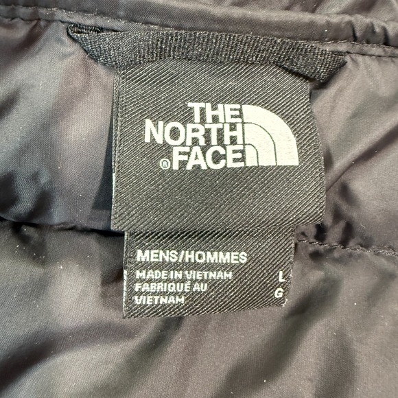 North Face Jacket Men L Black 600 Down Puffer Insulated Winter Outdoor Coat - Picture 5 of 8